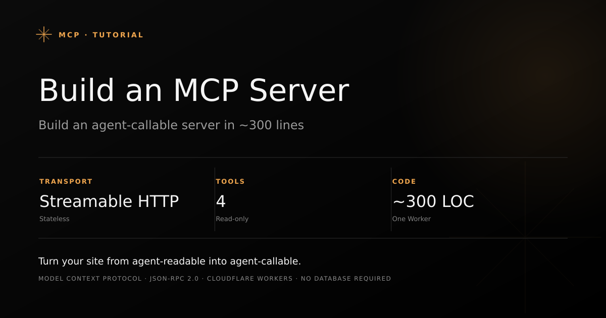 Architecture of a production Model Context Protocol server on Cloudflare Workers